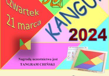 Międzynarodowego Konkursu „Kangur Matematyczny”